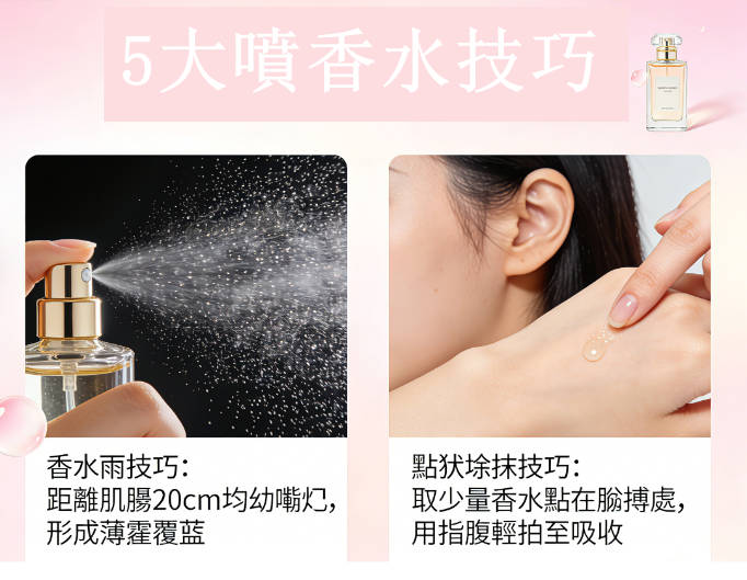 噴香水技巧