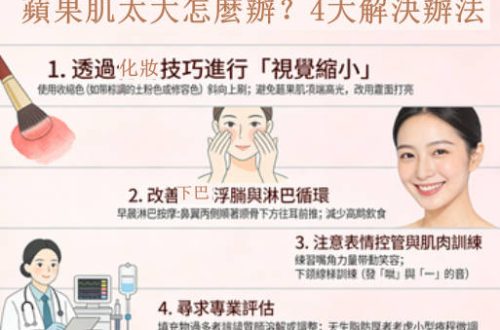 蘋果肌太大怎麼辦