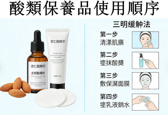 酸類保養順序