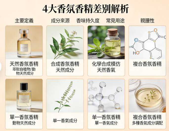香氛香精差別