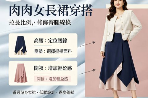 肉肉女長裙穿搭