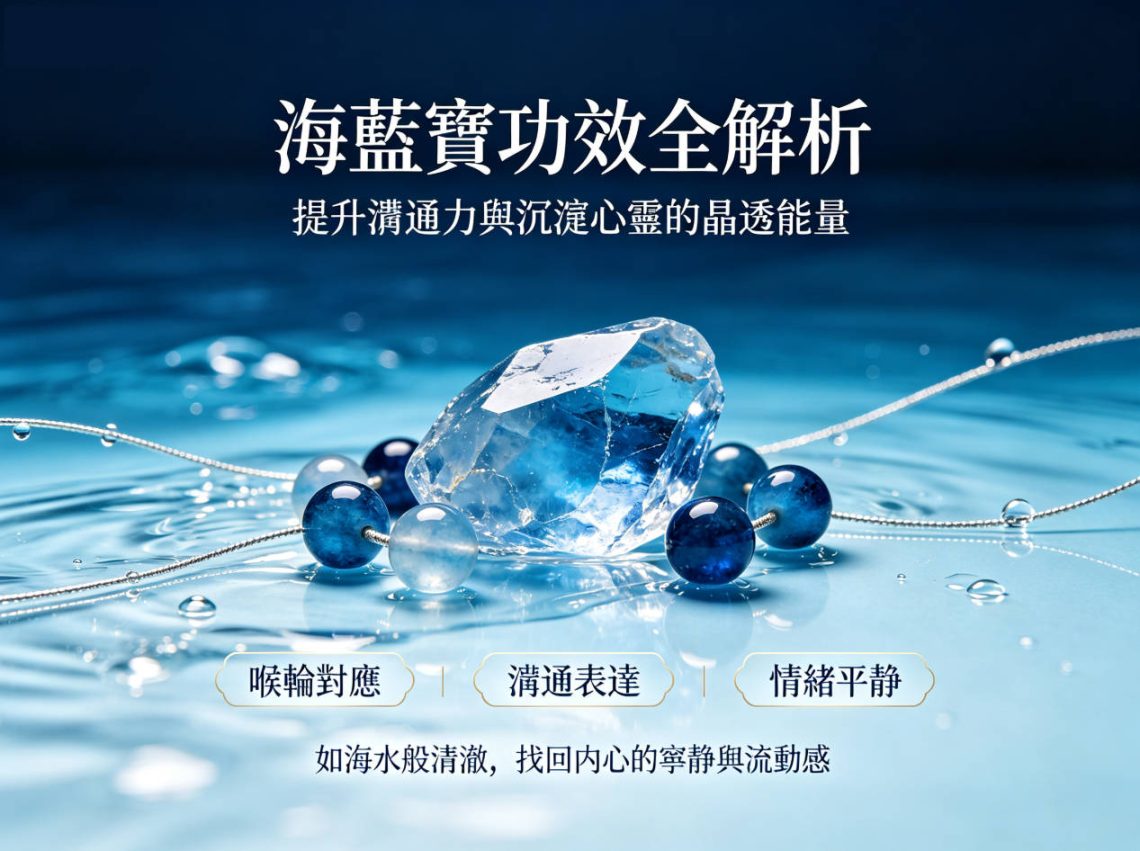 海藍寶功效