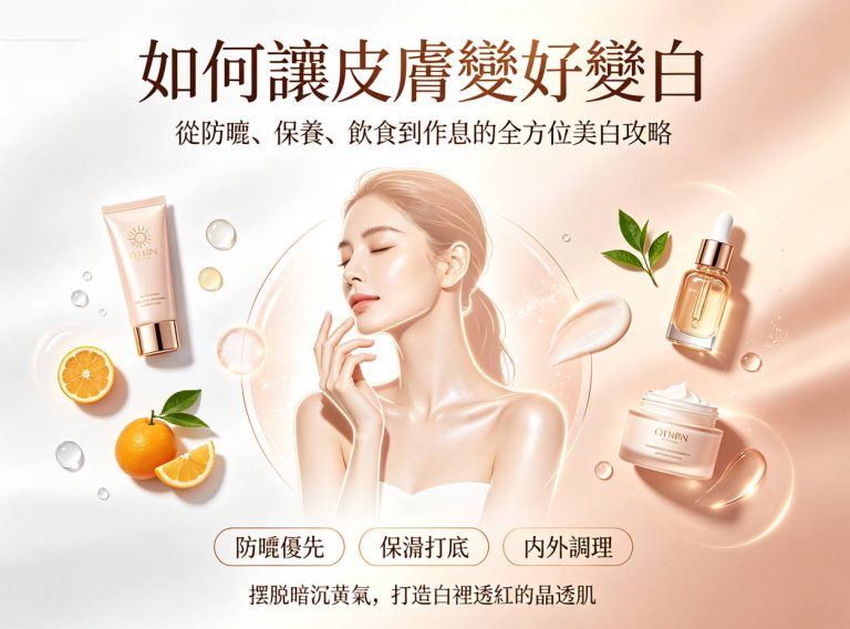如何讓皮膚變好變白